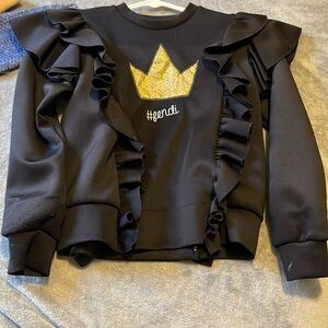 Ruffle Fendi sweatshirt
